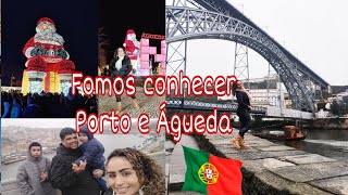 FOMOS EM PORTO E AVEIRO (ÀGUEDA) / CONHECEMOS O MAIOR PAI NATAL 😍🇵🇹/ #vlog