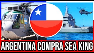 Argentina COMPRA Helicopteros Sea King 🇨🇱 #Chile #Valparaiso #ViñaDelMar #BioBio #GranSantiago