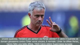 [BreaKingNews]Mourinho: "cerco bale, ibra può firmare per noi, l'inter ha difeso bene perisic""