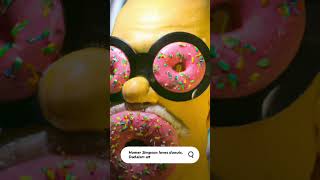 Asking AI for Dadaism art of Homer Simpson’s love for donuts. #ai #art #short