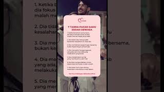 Tanda pacar kamu sudah dewasa #motivasicinta #tipscinta