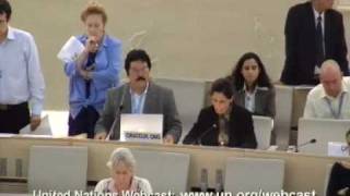 Human Rights in Iraq Intisar Abady at the UN - English