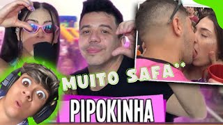 FOI BEIJO PRA TODO LADO COM MC PIPOKINHA MUCA MURIÇOCA NO CANTADAS ENFADONHAS // PAULIN REAGE