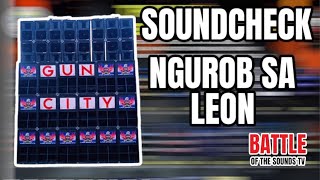 DAVE JUSTIN PRO AUDIO | nag soundcheck para sa NGUROB SA LEON #battleofthesoundstv