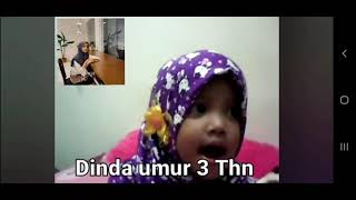 Dinda umur 3 Thn