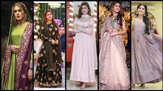 Very trendy and beautiful style ideas of Kubra Khan for weddings and formal wear.