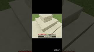 how i make Mini desrt temple In Minecraft? :) #shorts #minecraft #viral