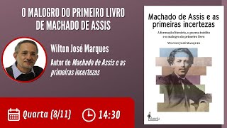 O malogro do primeiro livro de Machado de Assis