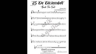 25 de diciembre - banda puro viento (partitura)