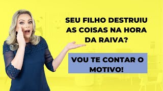 Seu filho destruiu as coisas na hora da birra? Vou te contar o motivo.