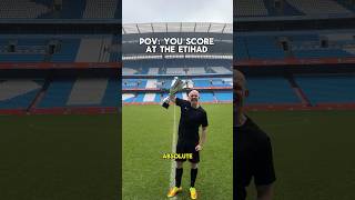 POV: You score a SCREAMER at the Etihad Stadium 🚀🫨 #mcfc #mancity #etihad #manchester