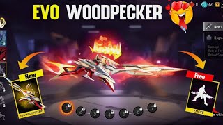 Finally Evo Woodpecker Upgrade To Lv7 Max New & Emote 😱 নিউ ইভো গান স্কিন একদম ফ্রিতে ম্যাক্স করলাম🔥