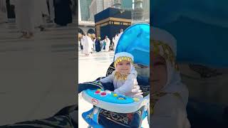 Cute Kid in Khana Kaba #kaaba #khanakaba #makkah #shorts #youtubeshorts #short #fypシ゚ #fyp #kaba