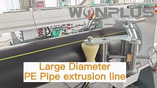 Large Diameter PE Pipe Extrusion Line