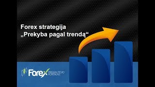 Forex strategija "Prekyba pagal trendą"