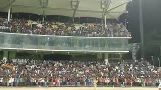 Crowd erupted yesterday at Chepauk for csk Practice Session