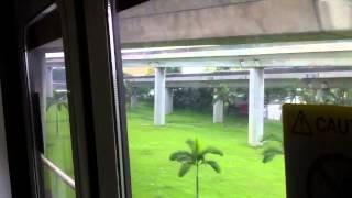 SMRT C751B 341/342 - Train Ride from Tanah Merah to Expo (Changi Airport bound)