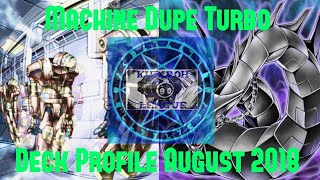 Machine Dupe Turbo Deck Profile August 2018 By Joseph Bacio