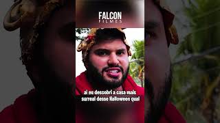 Falcon CAIU do CARRO! #renanfalcao  #humor  #halloween  #fyp  #viralvideo