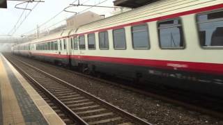 Ottimo transito del Frecciabianca a Falconara Marittima (28/12/2015)