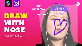 How to create a "Draw with Nose" Game (Spark AR Tutorial)