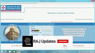 Update Security Question In InterNet Banking |RAJ Updates|