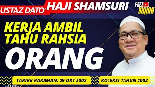 Menipu Mimpi Jumpa Nabi - Ustaz Shamsuri Haji Ahmad