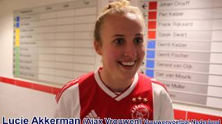 Lucie Akkerman (Ajax Vrouwen) "wij hadden de overhand"