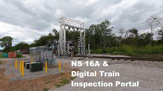 New Digital Train Inspection (DTI) Portal in Tuscumbia with NS 16A