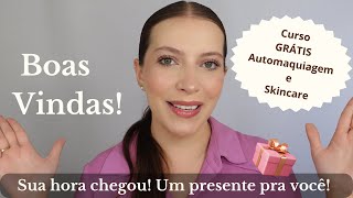 Curso de Maquiagem Online e Skincare Gratuito - Maquiagem e cuidados com a pele para iniciantes