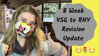 2 Mo VSG to RNY Revision Update! Low Carb Time! GERD is BACK! Week 4 Lockdown & New Grocery Delays