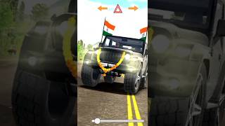 Mahindra Black Thar Indian Car Simulator 3d || Android gameplay..#thar #short #trendingshorts