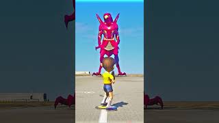 Hulk Siren Head V/S Giant parrot ironman 😱 (BATTLES) #shorts #cartoon #shortsfeed