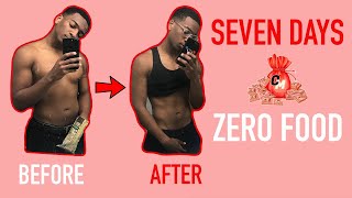 i ate ZERO food for SEVEN days // cameron markell