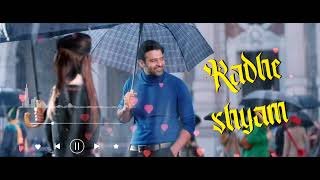 Radhe Shyam Bgm Eerathale || #prabhas  || #poojahegde || radha krishna|| #thaman || uvcreations ||