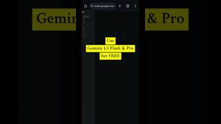 How to Use Gemini 1.5 Flash & Pro for FREE #gemini #ai #howto