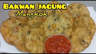 Resep Bakwan Jagung Mangkok,anti lepek & super enak,wajib coba!#bakwan#gorengan#bakwanjagung