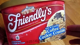 Friendly's Ice Cream - Coffee Cookie Crumble