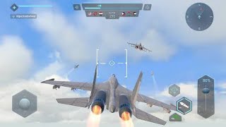 Sky Warriors: Combate Aéreo Jogo de avião Android e IOS gráficos perfeitos game play e download