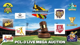 PCL 3 Auction Live & Exclusive 🔴