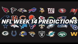 NFL WEEK 14 PREDICTIONS