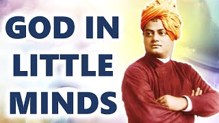 Swami Vivekananda explains One Universal God   Realization by Little Vessels of Mind