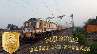 50th yrs Golden Jubilee Run Of MUMBAI RAJDHANI #RajdhaniKe50SaalBemisal