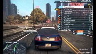 Need For Speed Most Wanted 2012 Online "ARCH ENEMIES" 1:31.76 [720p60]