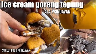 ice cream goreng ala prindavan #streetfood #kulinerindia #kulinerprindavan #kulinerfood