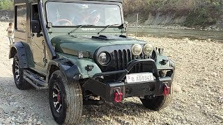 Thar off road vlogs 🚜 River side offroad