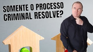 Só o processo criminal resolve a perturbação de sossego?