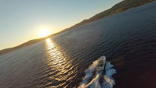 FPV chase with a boat - Hypercine