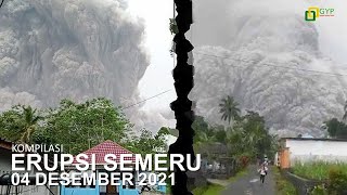 Seperti ini ... Dahsyatnya Erupsi Gunung Semeru 4 Desember 2021