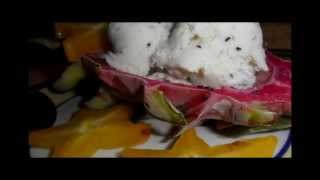 How to make Dragon Fruit Pitaya Ice Cream